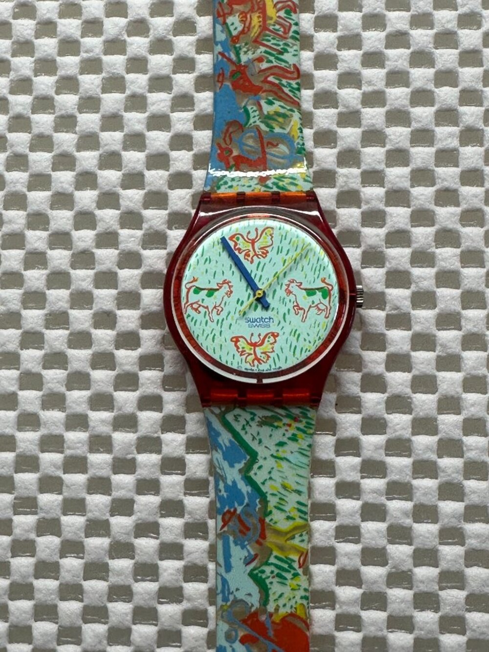 Swatch Watch Alphorn GR120 Vintage 1994